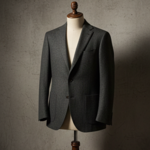 Tailored Wool-Blend Blazer