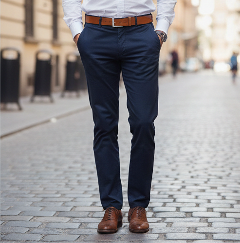 Reversible Italian Leather Belt - Image 3